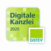 DATEV Digitale Kanzlei 2020 105x105 DATEV Label digitale Kanzlei 2020