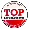 Auszeichnung TOP-Steuerberater 2021 Focus-Money