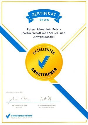 StBV 2020 exzellenter Arbeitgeber