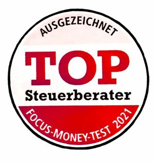 Auszeichnung TOP-Steuerberater 2021 Focus-Money