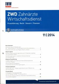 IWW ZWD 2014-11 Verjährung droht